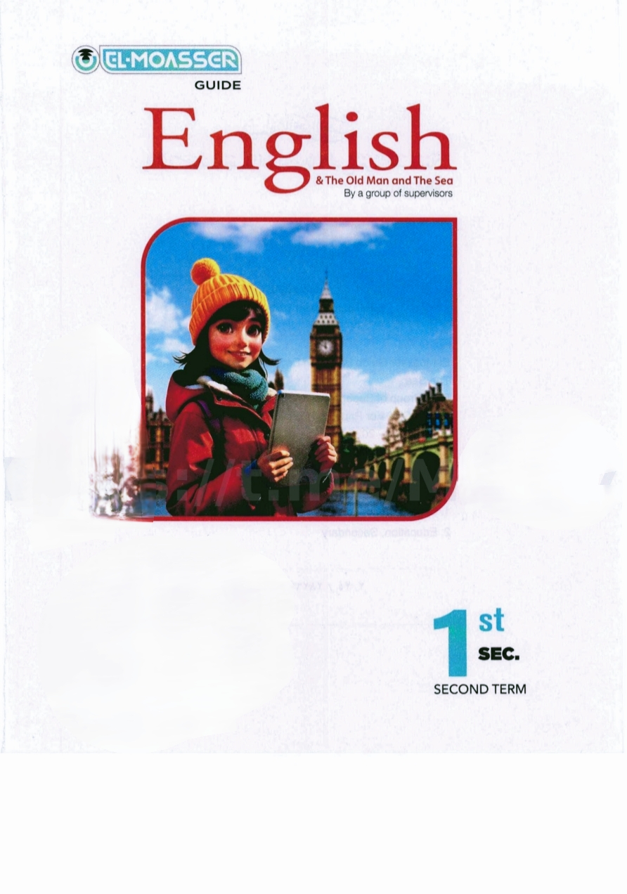 تحميل افضل مذكرة جرامر الصف الأول الثانوي الترم الاول 2026 PDF